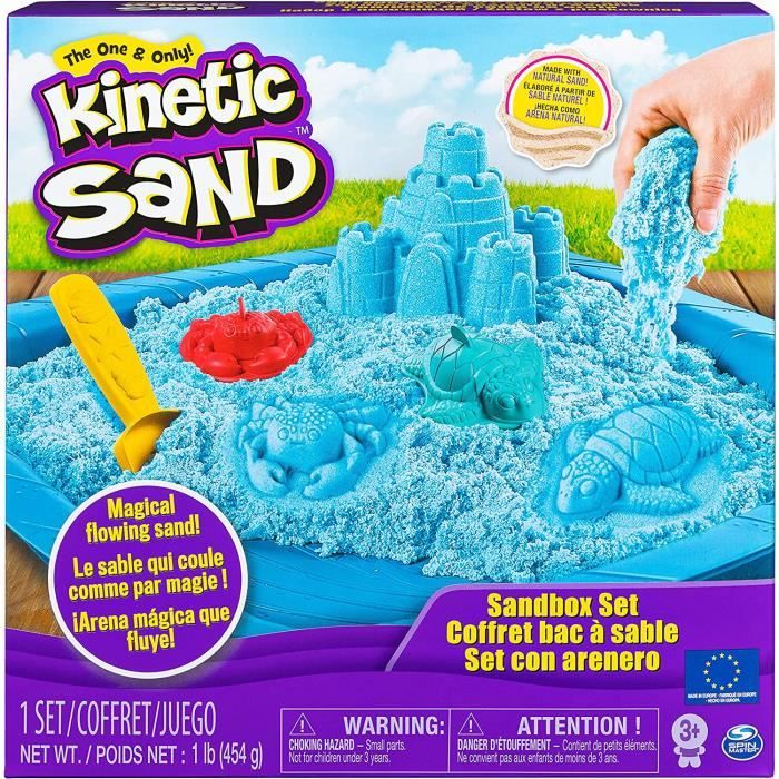 Coffret Arc-en-ciel Kinetic Sand - Jouet créatif pour enfant de 3