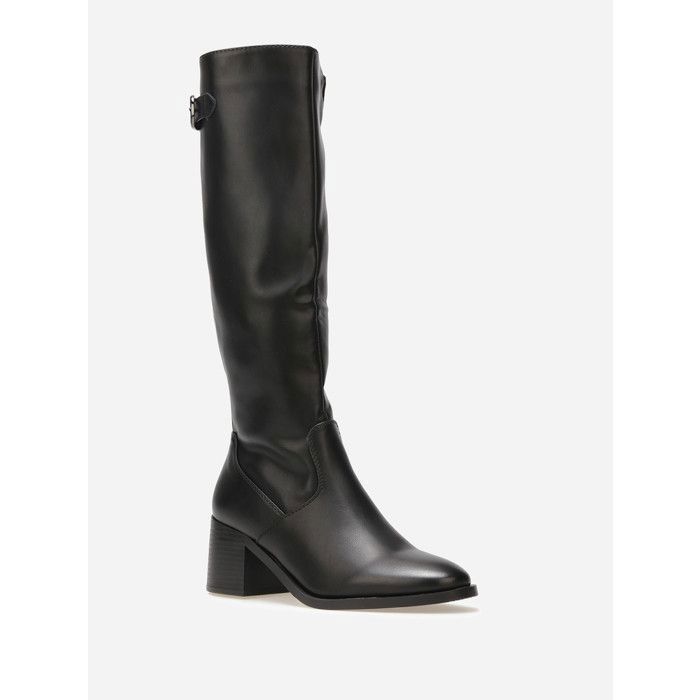 Bottes sales cavalières noires
