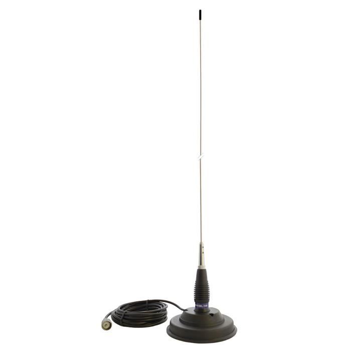Kit CB radio ESCORT HP 8024 ASQ + CB ML145 antenne avec aimant 145 / PL Kit CB radio ESCORT HP 8024 ASQ + CB ML145 antenne avec aimant 145 / PL
