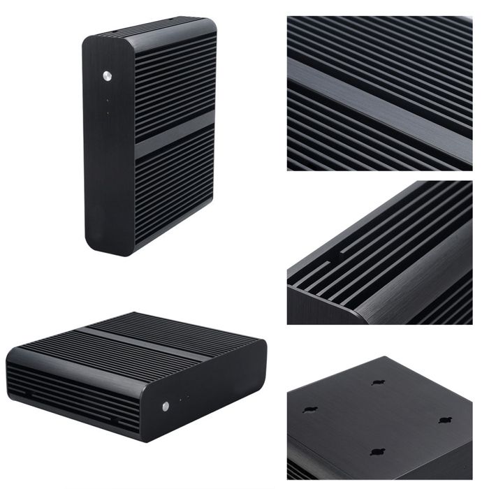 Mini-PC passif, Intel i3, 480Go SSD, 8 Go RAM,2