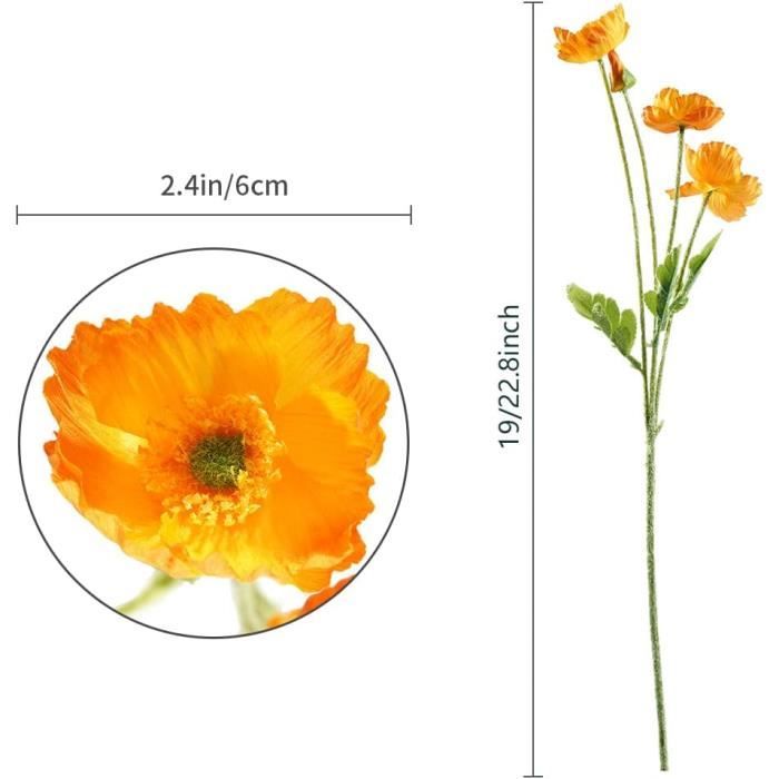 NOLACE Fleur Artificielle Tulipe Fausse 10 Pièces de Fleurs de Tulipes NOLACE Fleur Artificielle Tulipe Fausse 10 Pièces de Fleurs de Tulipes