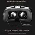 LAHappy 3D Casque R&eacute;alit&eacute; Virtuelle, Casque VR Smartphone pour iPhone, Samsung et Autres Smartphone (4.0 &agrave; 281-3