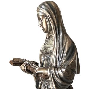 Statue Sainte Rita porcelaine 20 cm | vente en ligne sur HOLYART