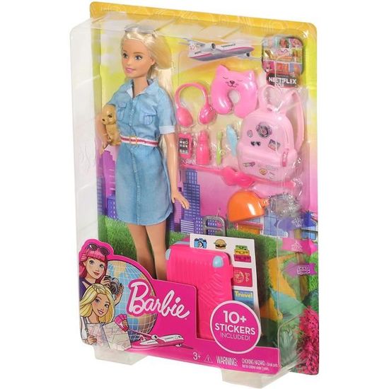 barbie avec valise