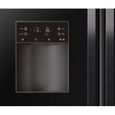 DAEWOO RFN-26D1BI-Réfrigérateur américain congélateur tiroir-639L (448L + 191L)-Froid ventilé total-A+-L 91,4 x H 177,3 cm-Noir-4