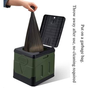 Toilette pour le camping B.LIVEM - Pliable et portable - Résistant à la