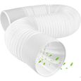 Tuyau Climatiseur Mobile, Tuyau Évacuation Climatiseur mobile Ø 150mm / 2m,Tuyau d'évacuation d'air Flexible