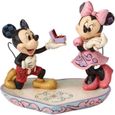 Figurine - Disney - Mickey et Minnie Mouse 'A Magical Moment' - Blanc - Traditions de Disney-0