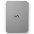 Disque dur portable externe - LACIE - Mobile Drive v2 - USB 3.1-C - 4To - Gris (STLP4000400)-0