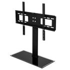 ALIGHTUP Pied TV Universel Support TV 32-55 Pouces LCD-LED-Plasma Hauteur Réglable - Charge Maximal 40kg Max VESA 600x400 mm