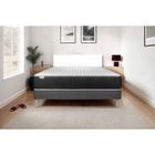 VITALIT Ensemble Matelas Sommier 140x190 cm - Sommier Gris (en kit) - Vitalmemo One