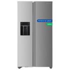 GEDTECH Réfrigérateur Américain GSBSA513IX Side by Side 513L - Distributeur d'eau et machine à glaçons automatique - Inox