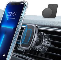 Support Téléphone Voiture Magnétique, avec Rotation à 360 degrés, pour iPhone 16 15 14 Pro Max Plus, Galaxy 24 23 Ultra