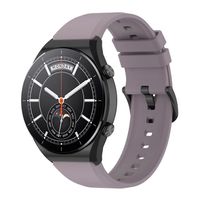 ( violet ) Bracelet de montre en silicone,  22 mm pour Xiaomi Watch S1 / MI Watch Sport / Garmin Venu 2 / Huami Amazfit GTR 3