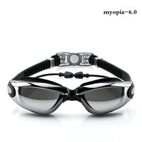 black 600 -Lunettes de natation pour myopie,lunettes de plongée UV HD,Anti buée,Sport,natation,dioptrie,piscine,Natacion,pou