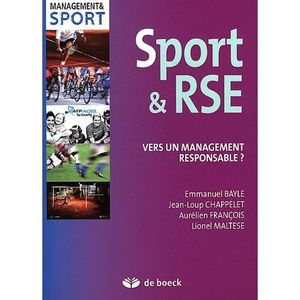 LIVRE MANAGEMENT Sport & RSE