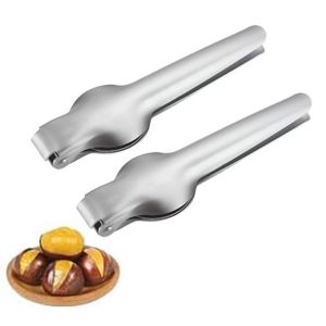 Piece Casse-Noisette Multifonctionnel Pince à Châtaignes Pince à Noyer