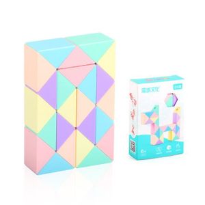 PUZZLE Cubes d'irritation pour enfants - Moyu - Macaron -