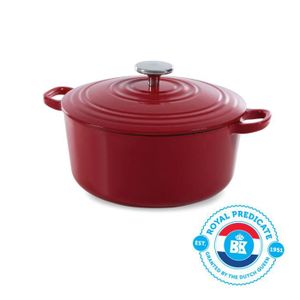 Casserole avec couvercle-confort 3 L émaillé casserole pot pots rôti