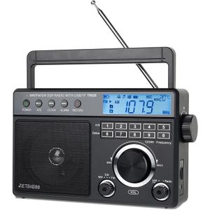 Radio Portable, J-166 AM(MW)/FM Radio a Pile, Transistor Radio De