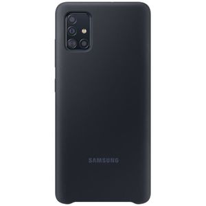 COQUE - BUMPER Coque Silicone Samsung A51 Noir