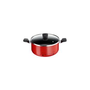Tefal B3134662 Essential Chef DE France Faitout Rouge