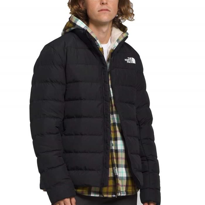 Doudoune north face deals jaune et noir