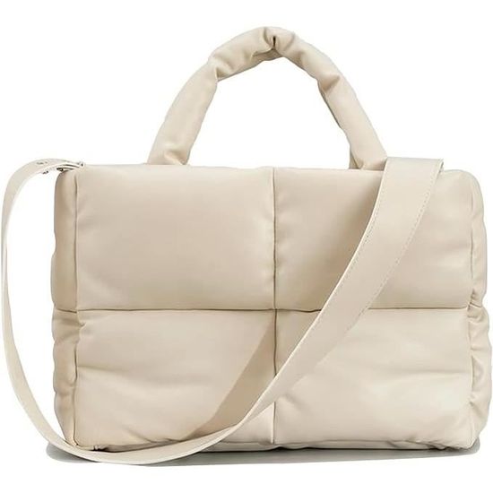 Kidybo - Sac Fourre-Tout Matelassé For Femme En Cuir Souple Sac à