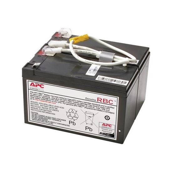 pour Smart-UPS 1500 LCD APC Replacement Battery Cartridge -133 Batterie d-onduleur 1 x Acide de plomb 