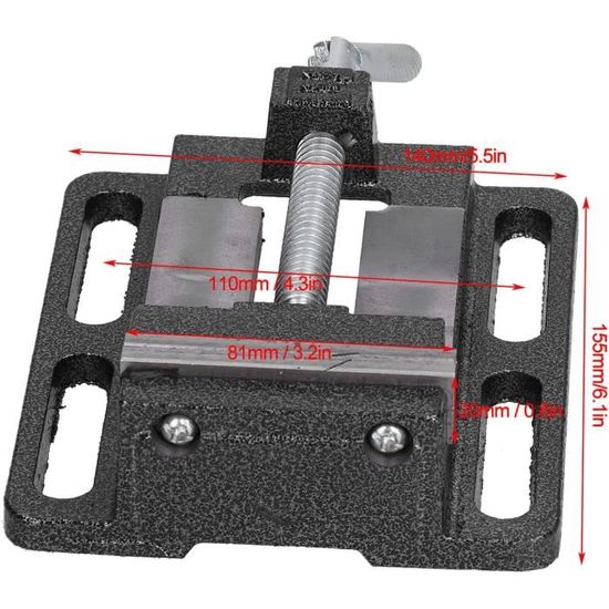 VEVOR ÉTAU DE Table Étau d'Établi Étau de Fraisage Meulage de Précision 80 mm EUR 68,39