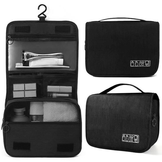 Trousse De Toilette Homme Voyage Accessoires Grande Trousse Toilette Imperméable Trousse