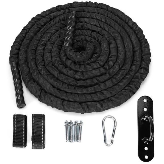 Corde Ondulatoire DAWOO Battle Rope - 15 Mètres - Crossfit Fitness - NEUF