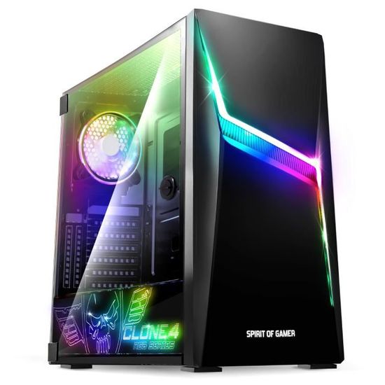 PC Gamer Complet Fixe - Intel Xeon E5-2650 v4 - AMD Radeon RX 580 - 16 Go  RAM - 512 Go SSD - JB Budget - Cdiscount Informatique
