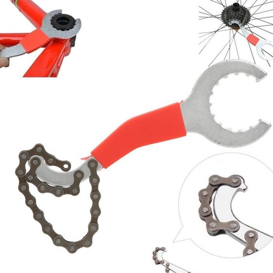 Clé à Pédalier De Vélo HomeVortex – En Acier Traité Thermiquement – Dimensions 275 X 60 X 4 Mm – Pour Montage/démontage Facile