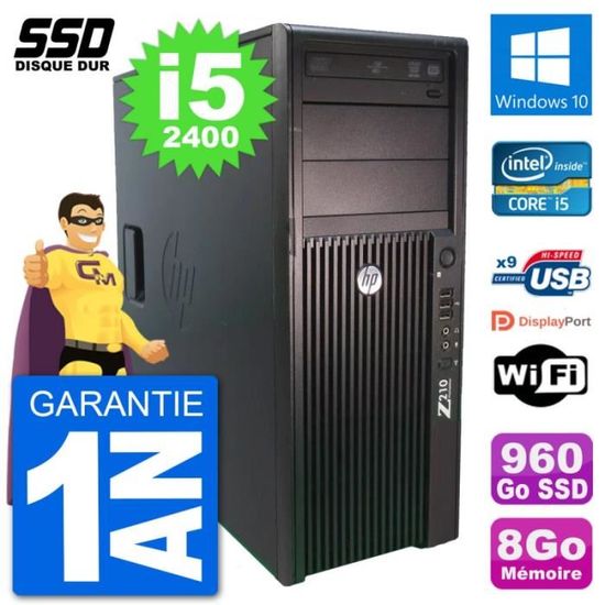 HP Z6 G4 - Windows 11 - 2*Gold 5120 96Go 1To SSD - P620