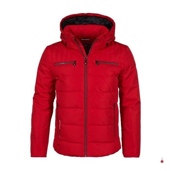 Doudoune Grande Taille Homme - Veste Chaude En Laine Pour Ski, Randonnée, Plein Air - Coupe Tendance - Taille L à 4XL