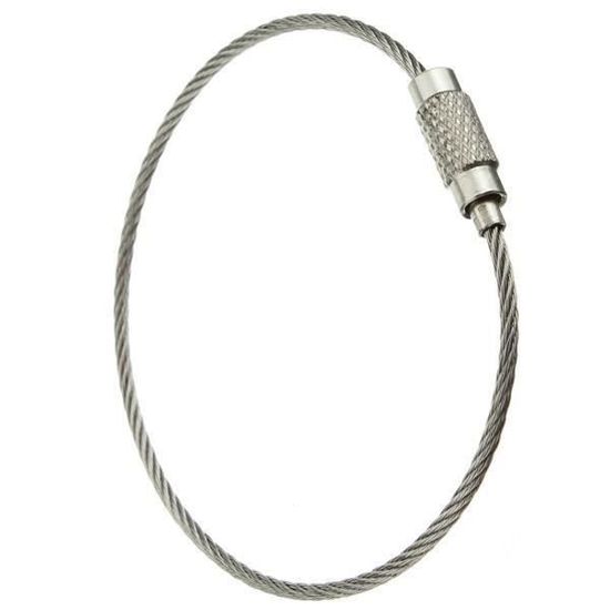 Fil De Verrouillage Acier Inoxydable 0.8mm - 125m Pour Mécanique Auto Et Aviation