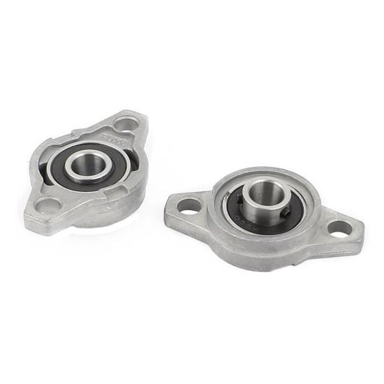 2Pcs Kfl08 8mm Montage Arbre À Chapeau À Alignement Automatique Palier