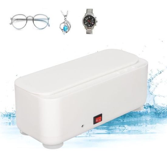 Nettoyeur à Ultrasons Pour Bijoux Et Lunettes – Machine Haute Fréquence, Nettoyage Profond, Port USB-C, Réservoir Grand Capacité