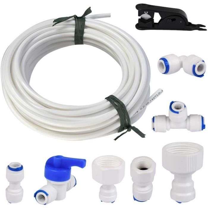 Connecteur d'alimentation en eau tuyau tube d'amenée filtre kit pour réfrigérateur américain double LG 