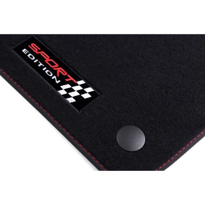 Sport tapis de sol adapté pour Mercedes Classe C W203 année 2000-2007