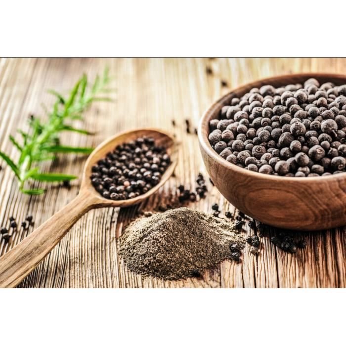poivre noir en grain 100% naturel