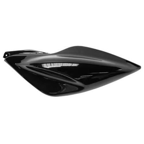 COQUE ARRIERE GAUCHE REPLAY STYLE ORIGINE EN NOIR METAL POUR NITRO - AEROX