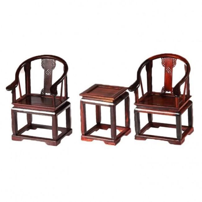 MINIATURES de MEUBLES CHINOIS Véritable Artisanat Asiatique