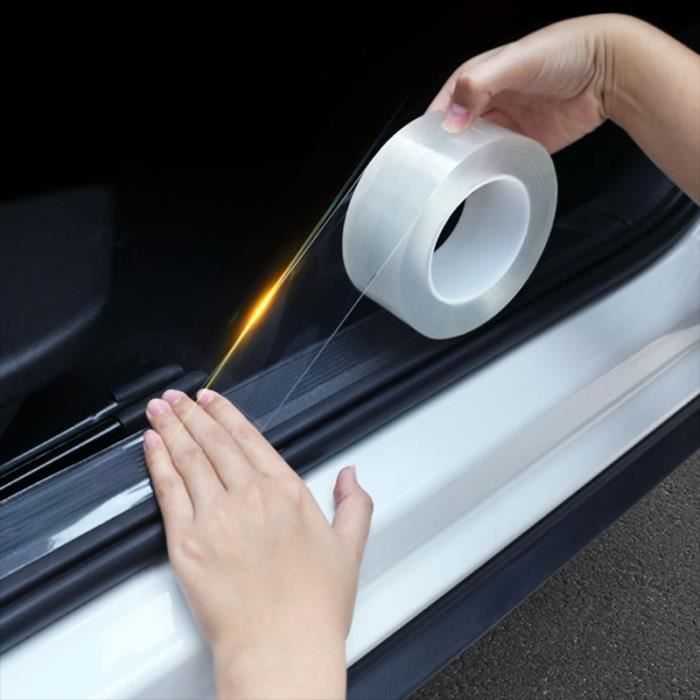 Hyundai-protection de seuil de porte - Bande autocollante Nano, bande antichocs, pour Hyundai Cr - Modèle: 3m x 50mm - ANQCCTA00805