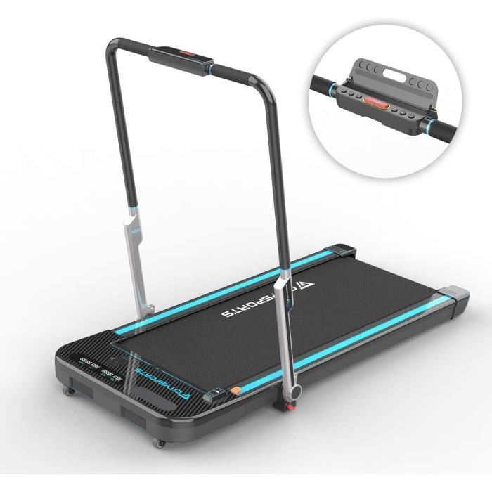 TAPIS DE COURSE PORTS Tapis de Course, Fitness sur Tapis Roulant, Machine de Marche et Jogging avec Moniteur LCD, Tapis de Cours7