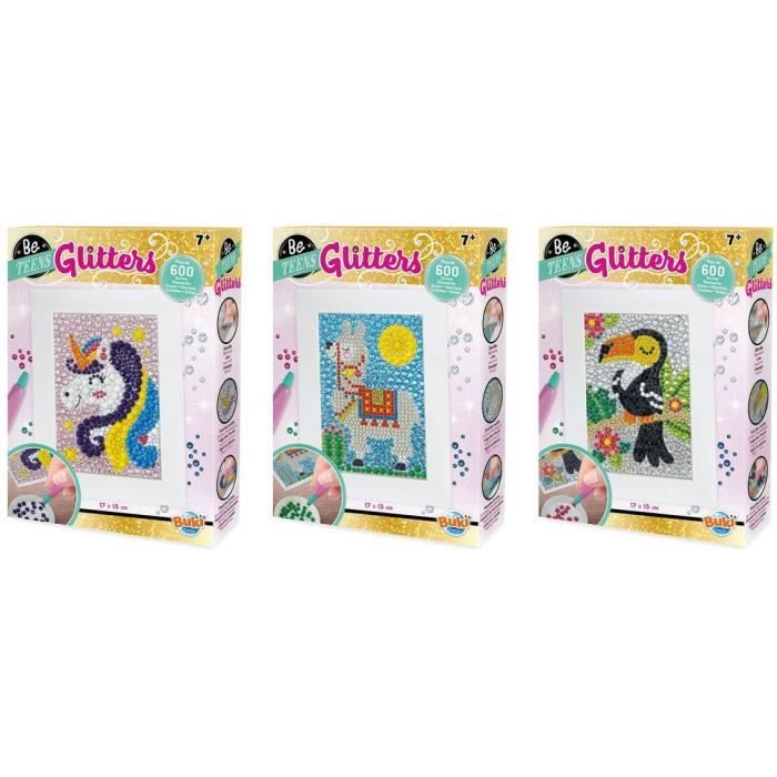 BUKI Assortiment Tableau diamants animaux