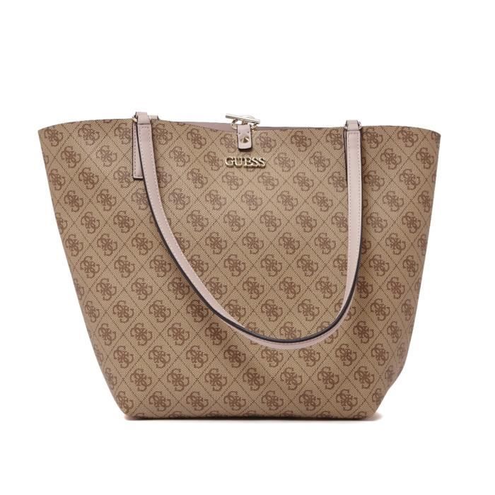 Sac à main Guess Alby Toggle Tote Marron