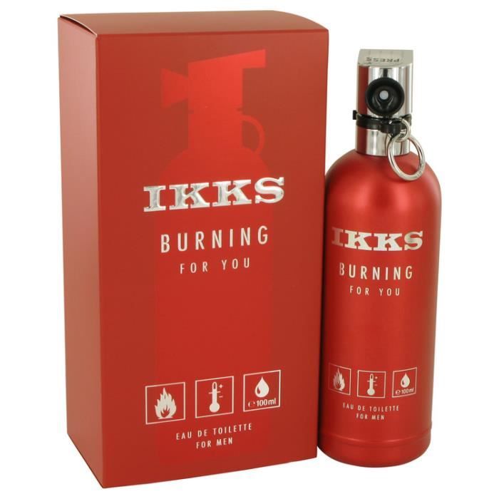 Ikks Burning Pour You 100 ml - Eau De Toilette Vaporisateur Homme