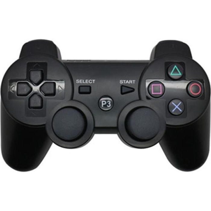 Manette de Jeu noir PS3